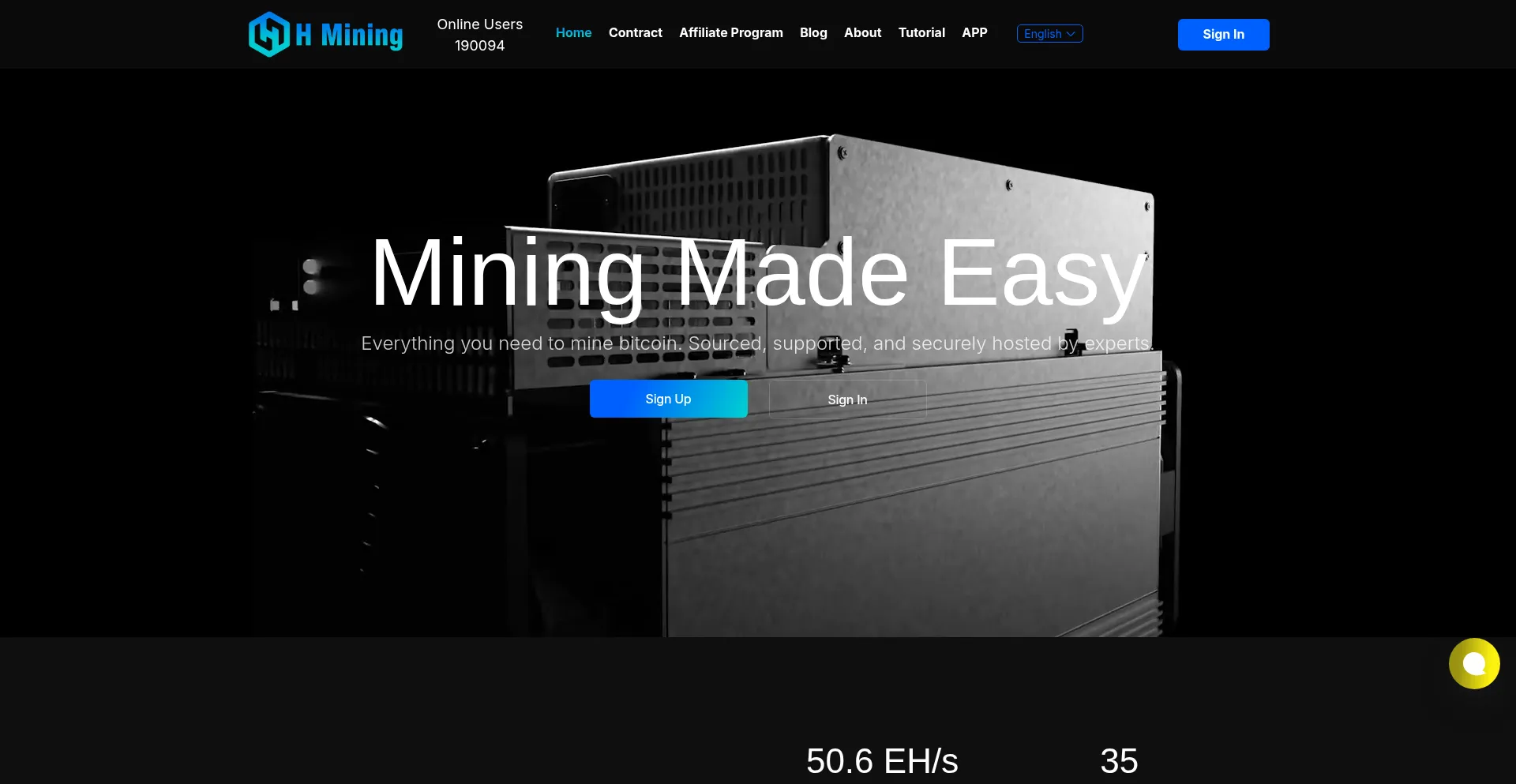 Hmining.com Screenshot