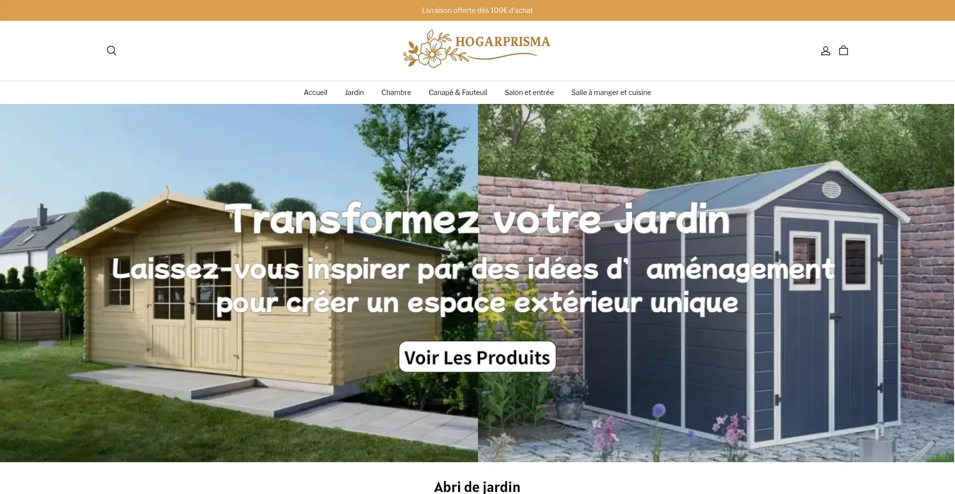 Website screenshot of Hogarprisma.com