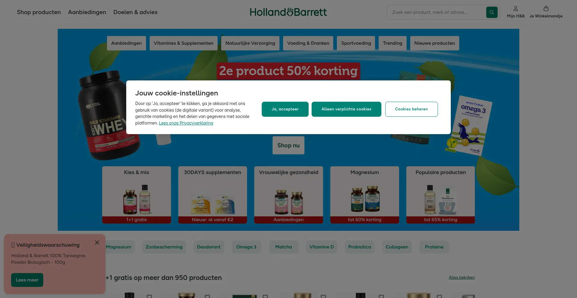 Is Hollandandbarrett.nl Safe?