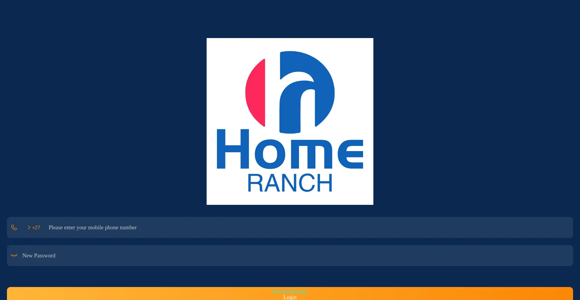 Website screenshot of Home-ranch.top