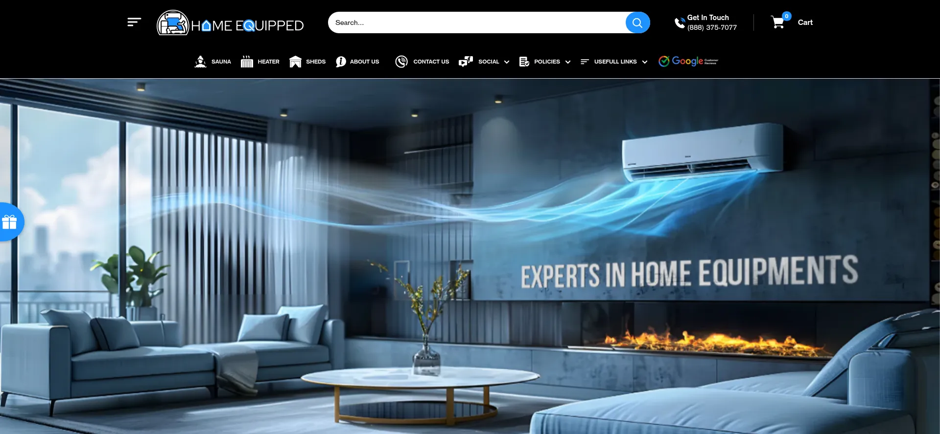 Homeequipped.com Screenshot