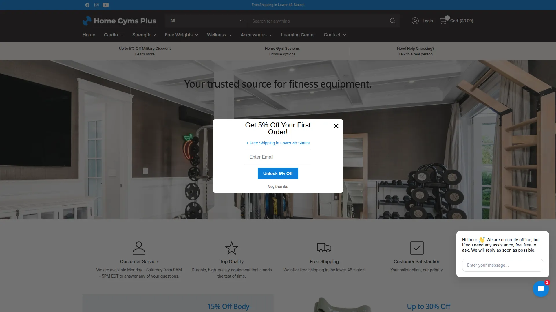 Homegymsplus.com