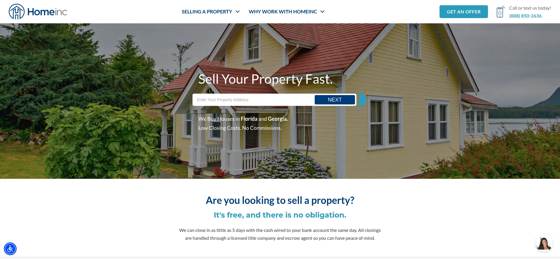 Homeinc.com Screenshot
