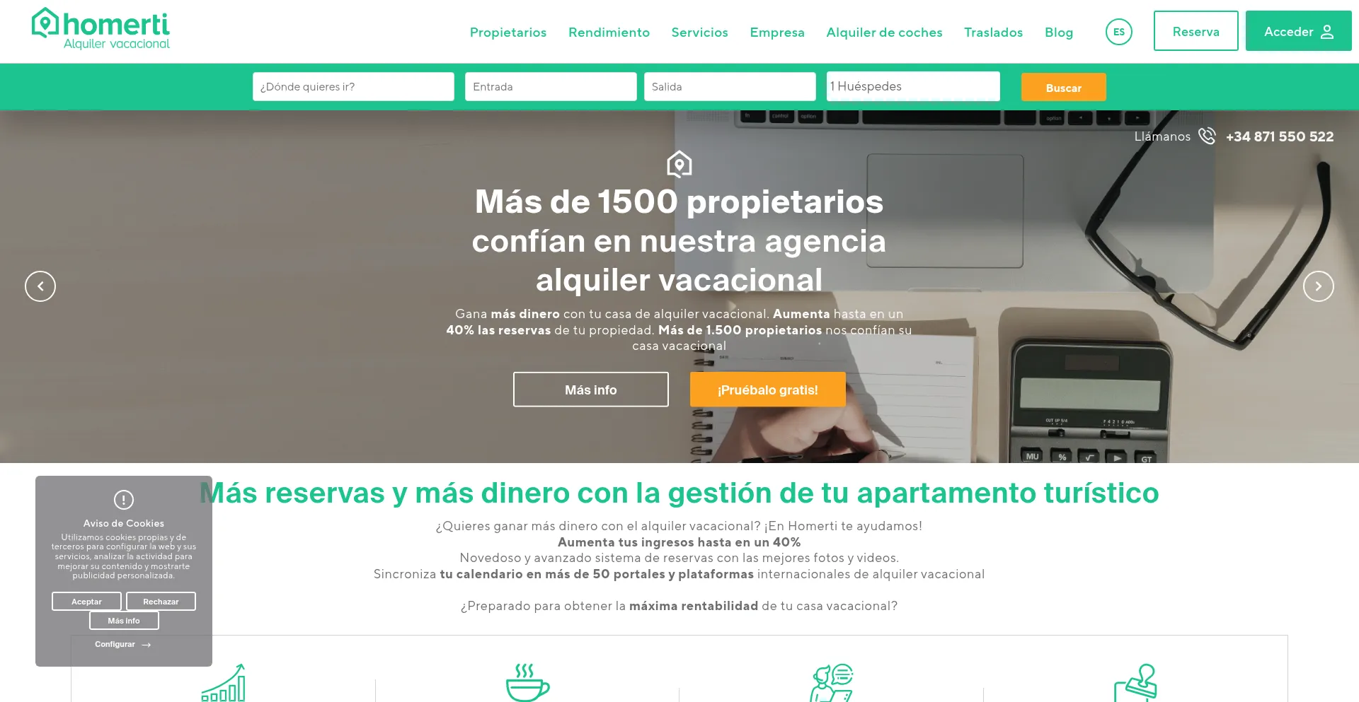 Homerti.com Screenshot