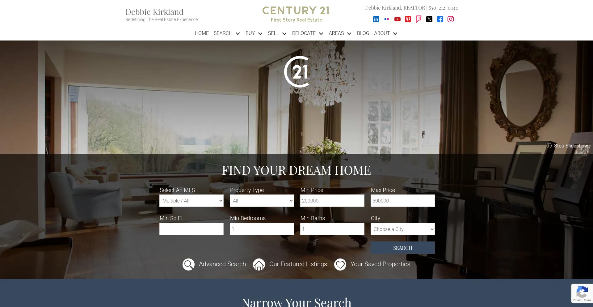 Homesalesoftallahassee.com Screenshot