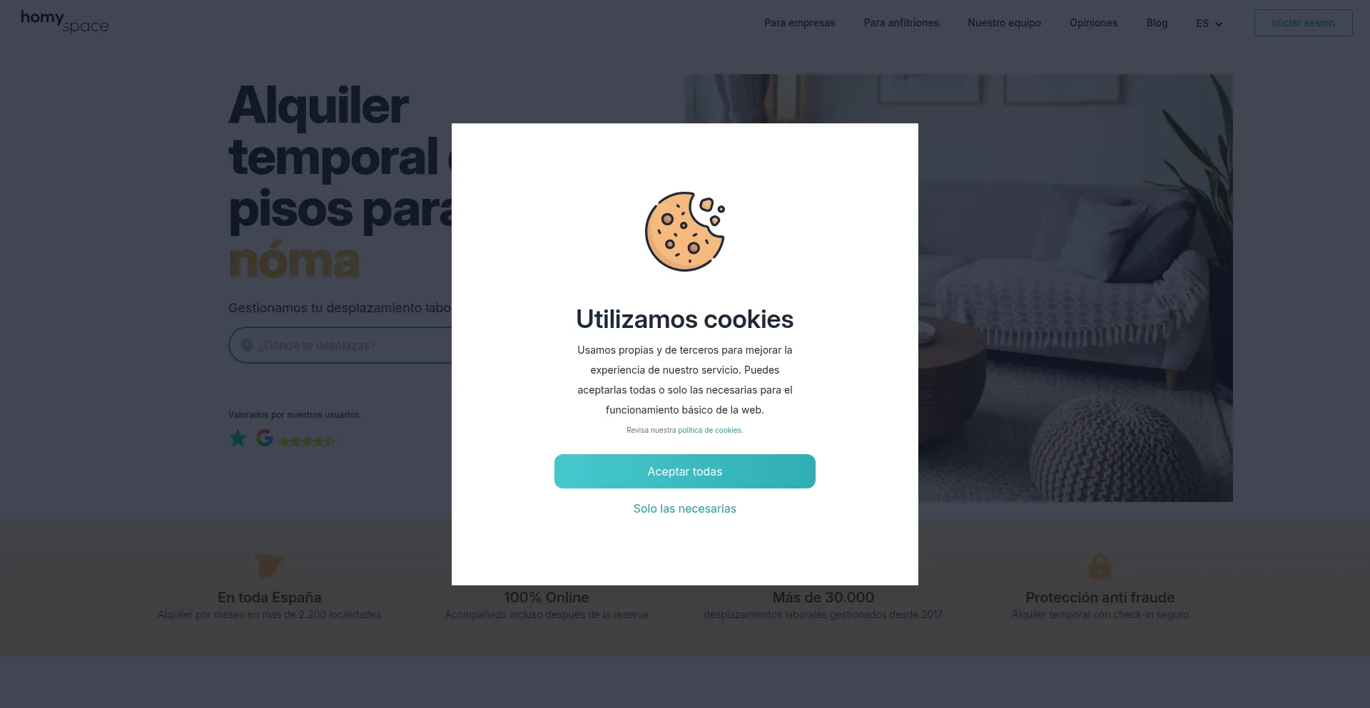 Homyspace.com Screenshot