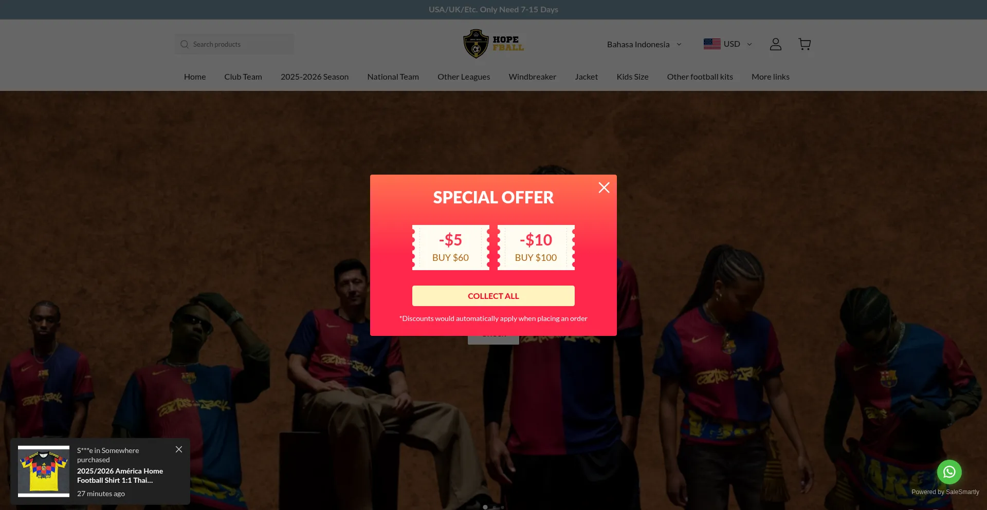 Hopefball.com Screenshot