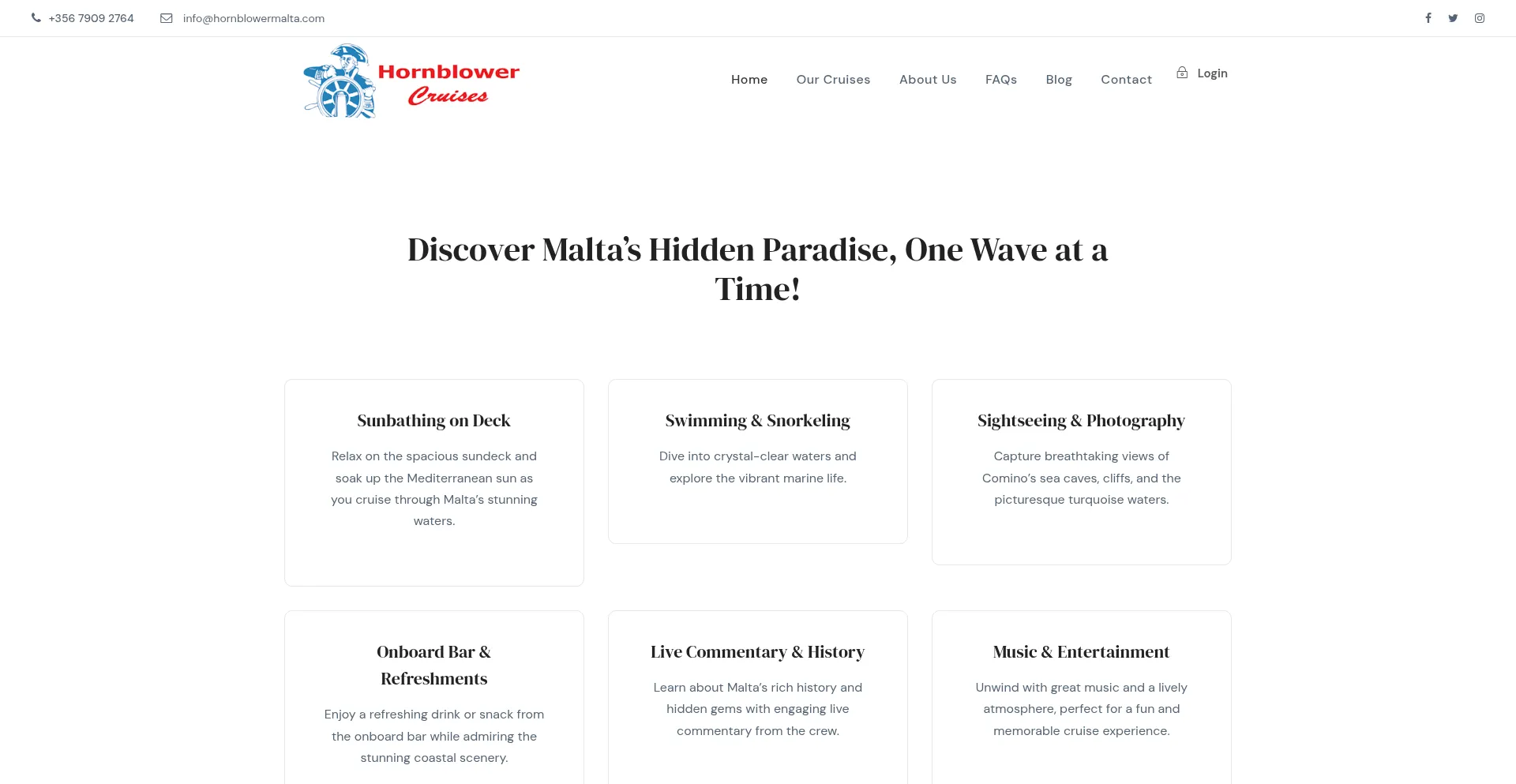 Hornblowermalta.com