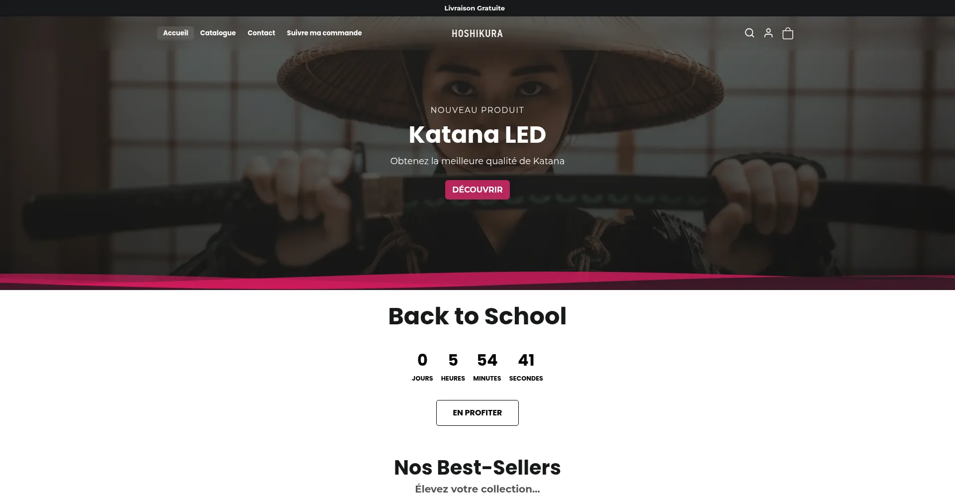 Hoshikura.com Screenshot
