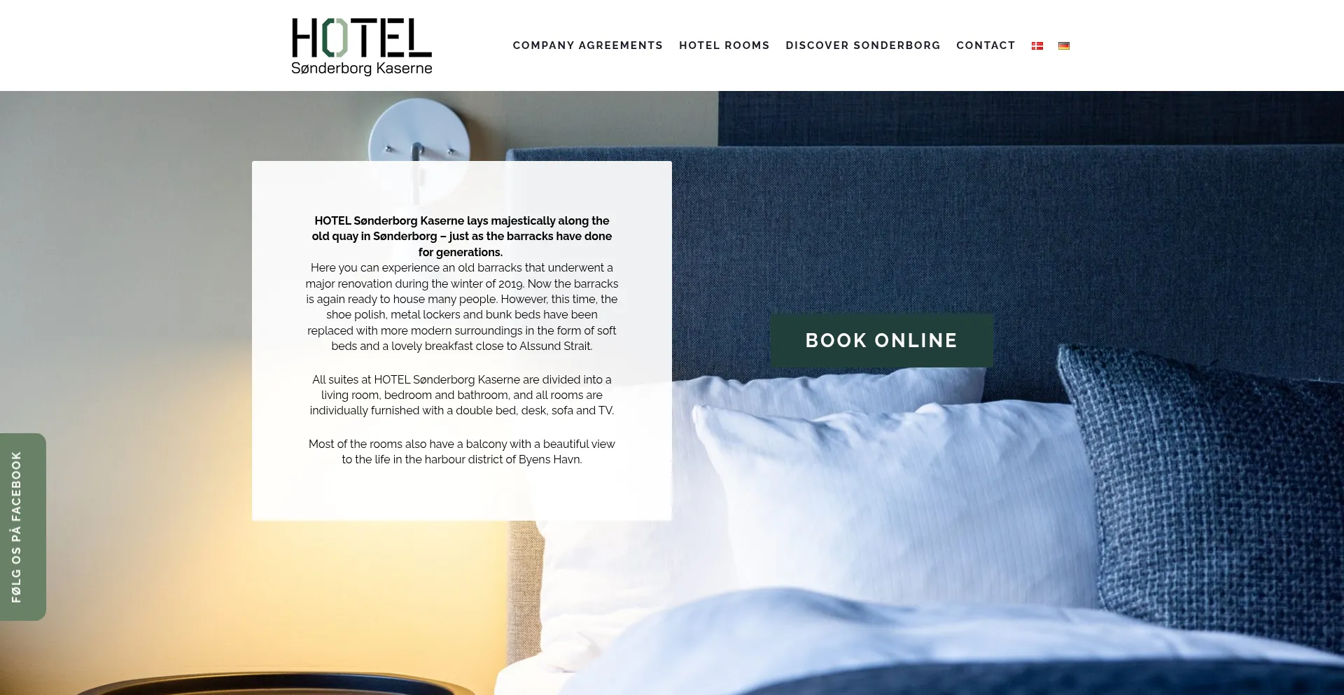 Is Hotelsonderborgkaserne.dk Safe?
