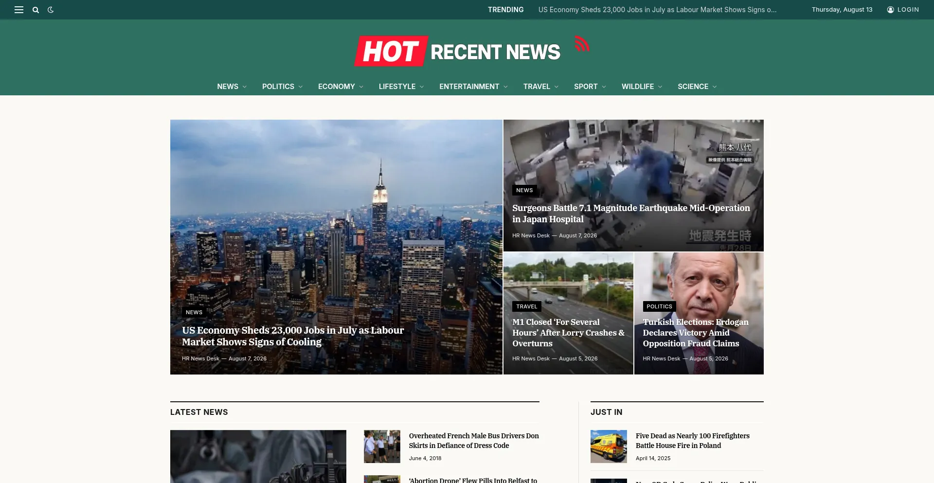 Hotrecentnews.com