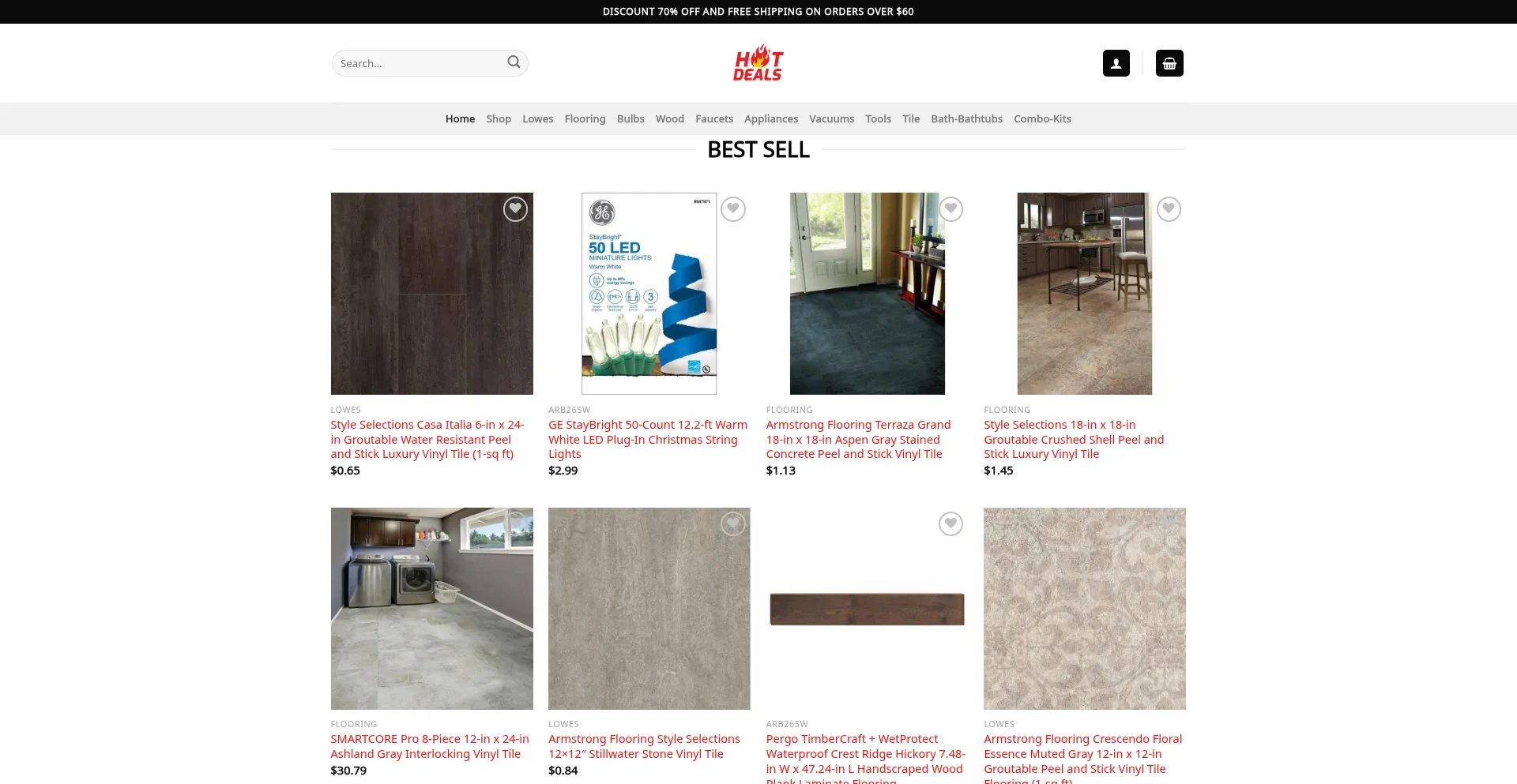 Hottoolpartsdeal.com Screenshot