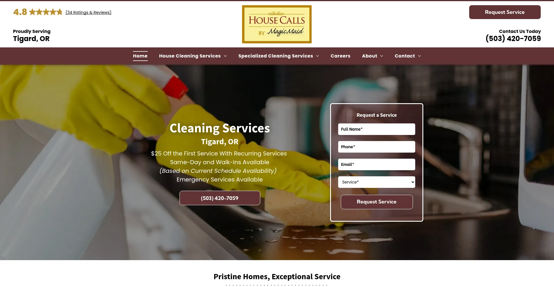 Housecallsbymagicmaid.com
