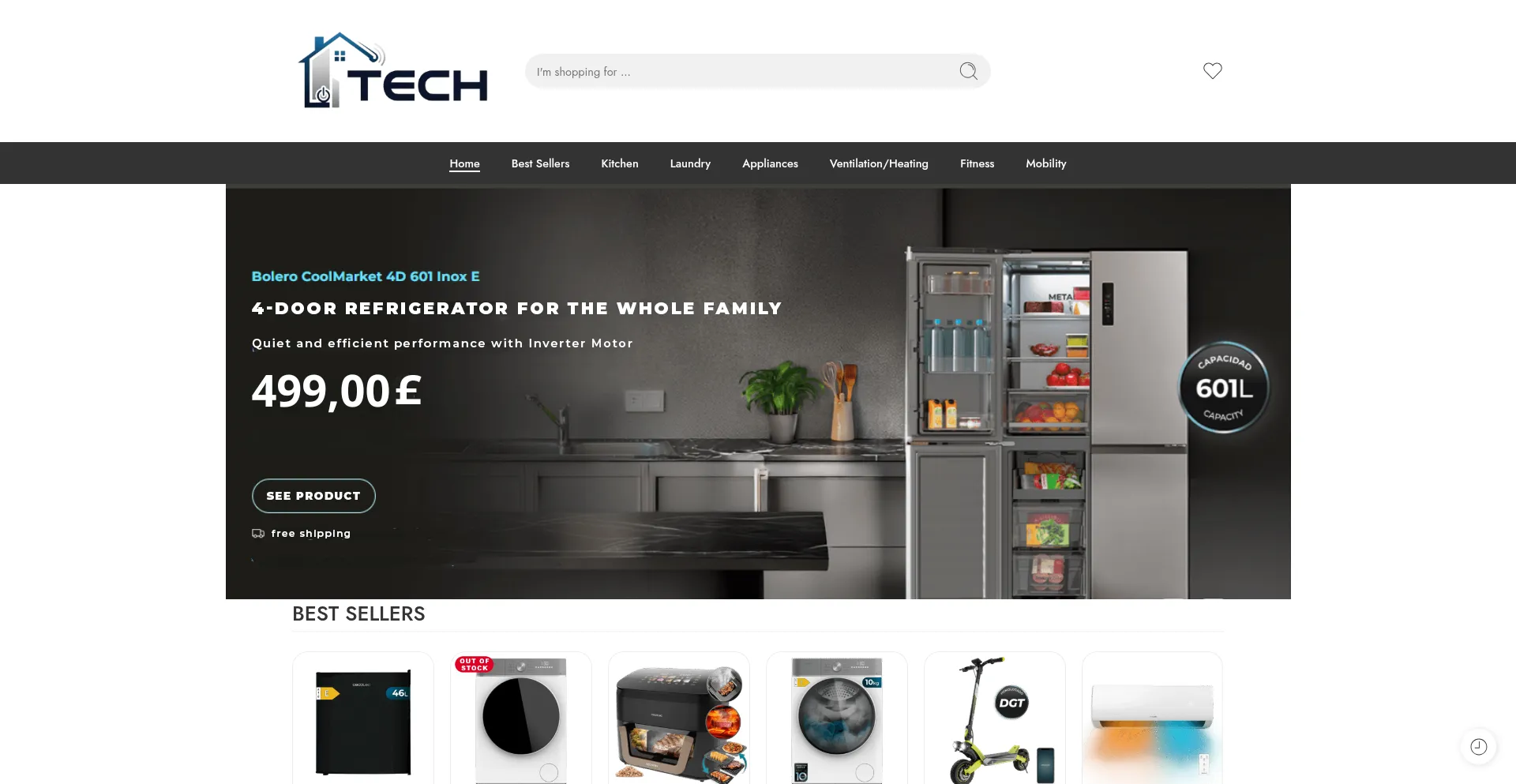 Housetech-uk.com Screenshot