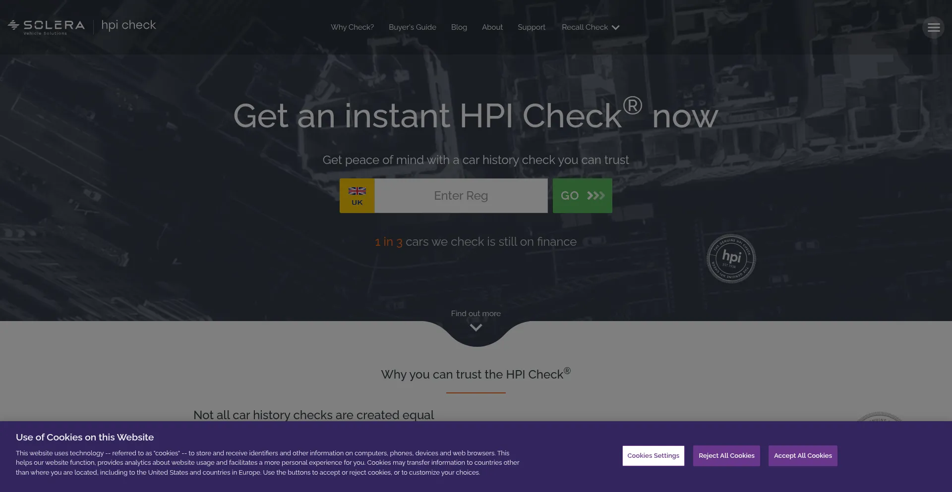 Is Hpicheck.co.uk Safe?