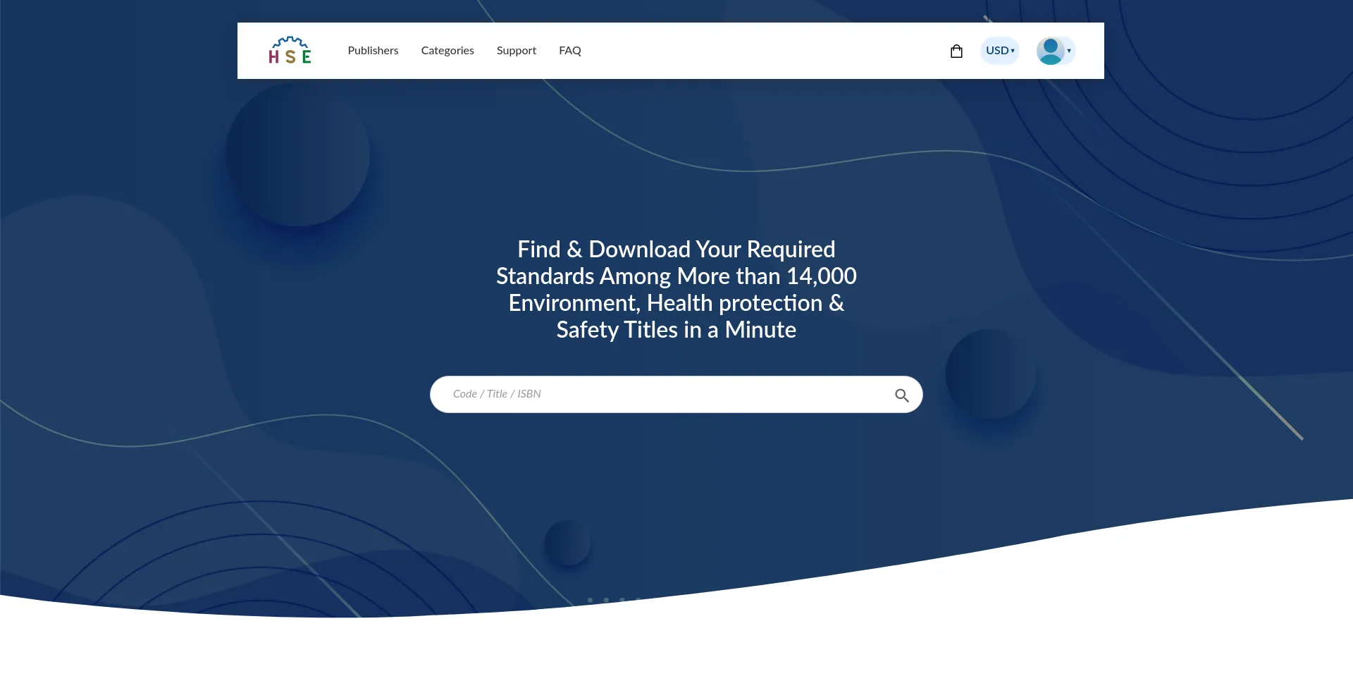 Website screenshot of Hsenode.com