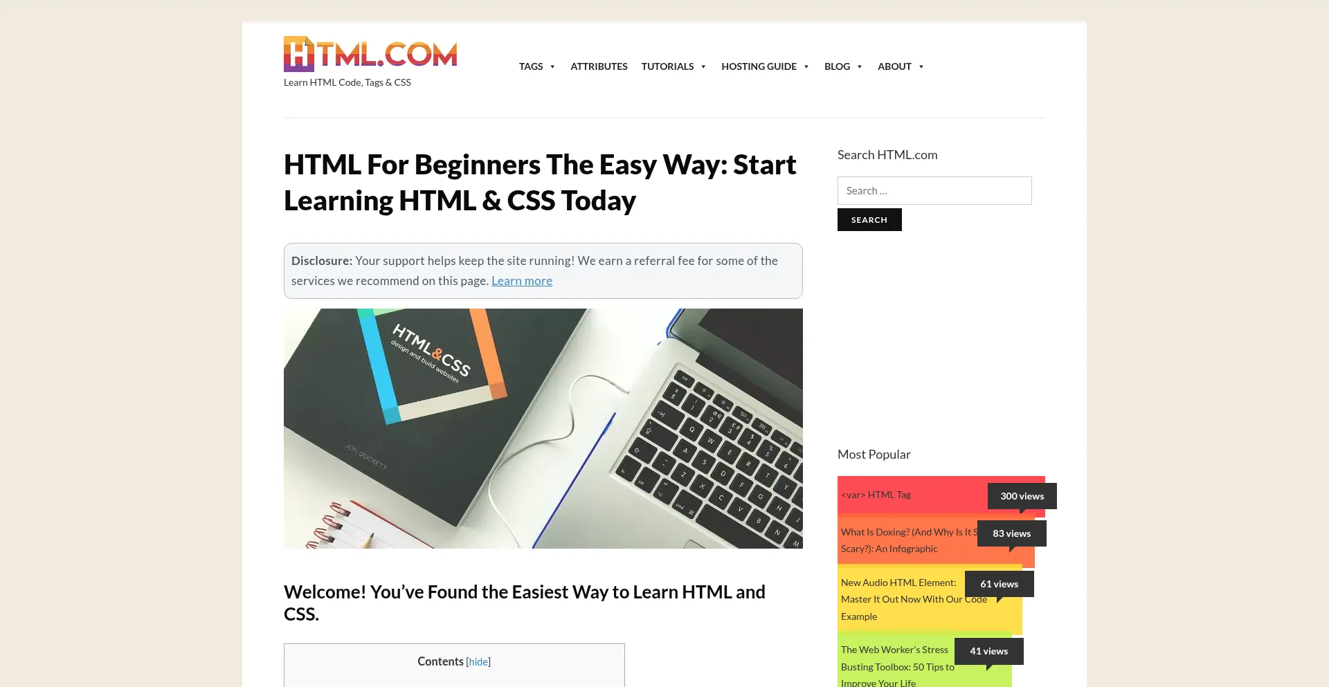 Html.com Review: Reputation and Trust Signals