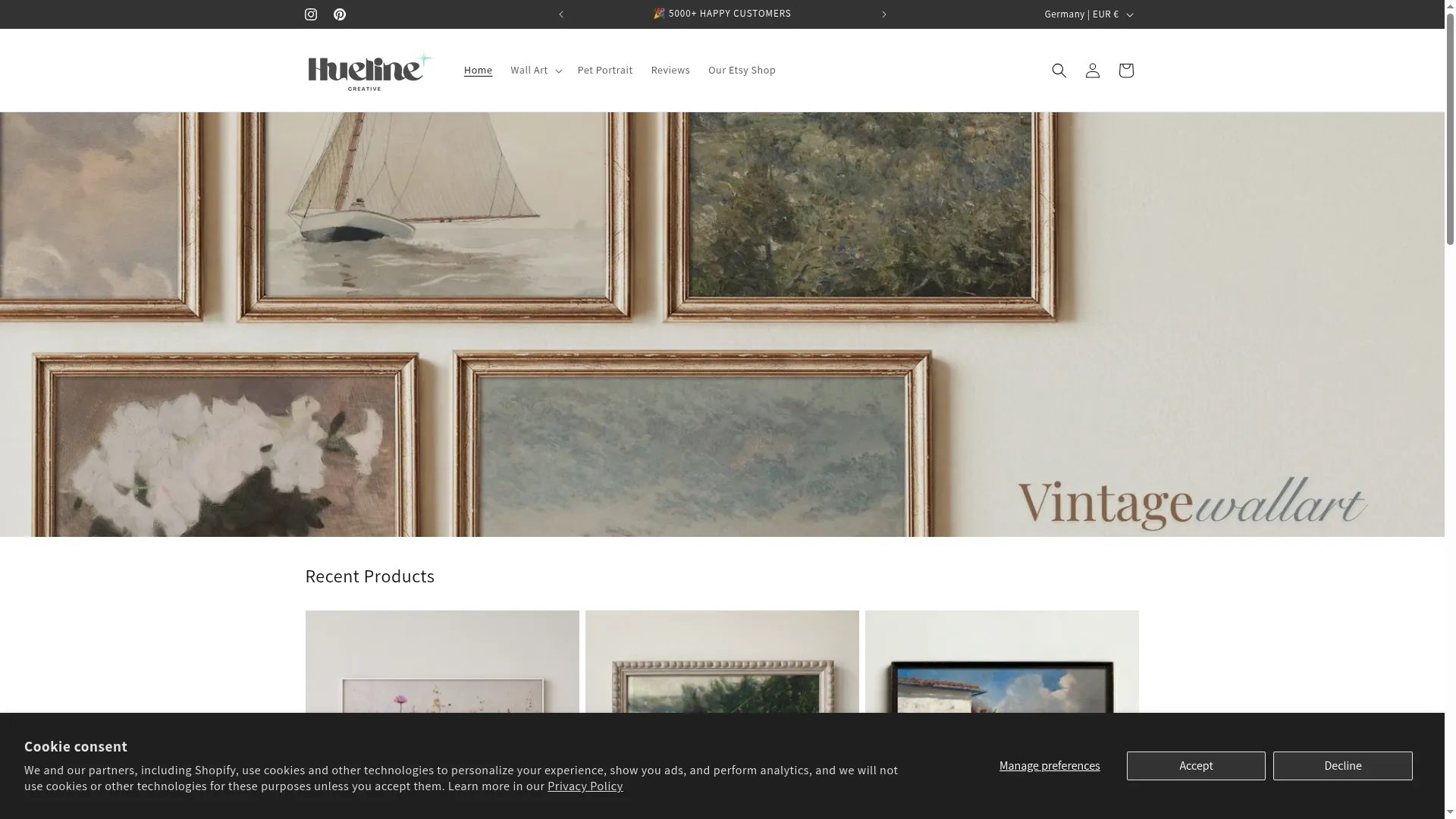 Huelinecreative.com