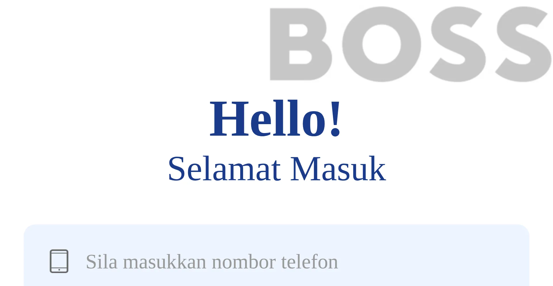 Website screenshot of Hugobossmy.vip