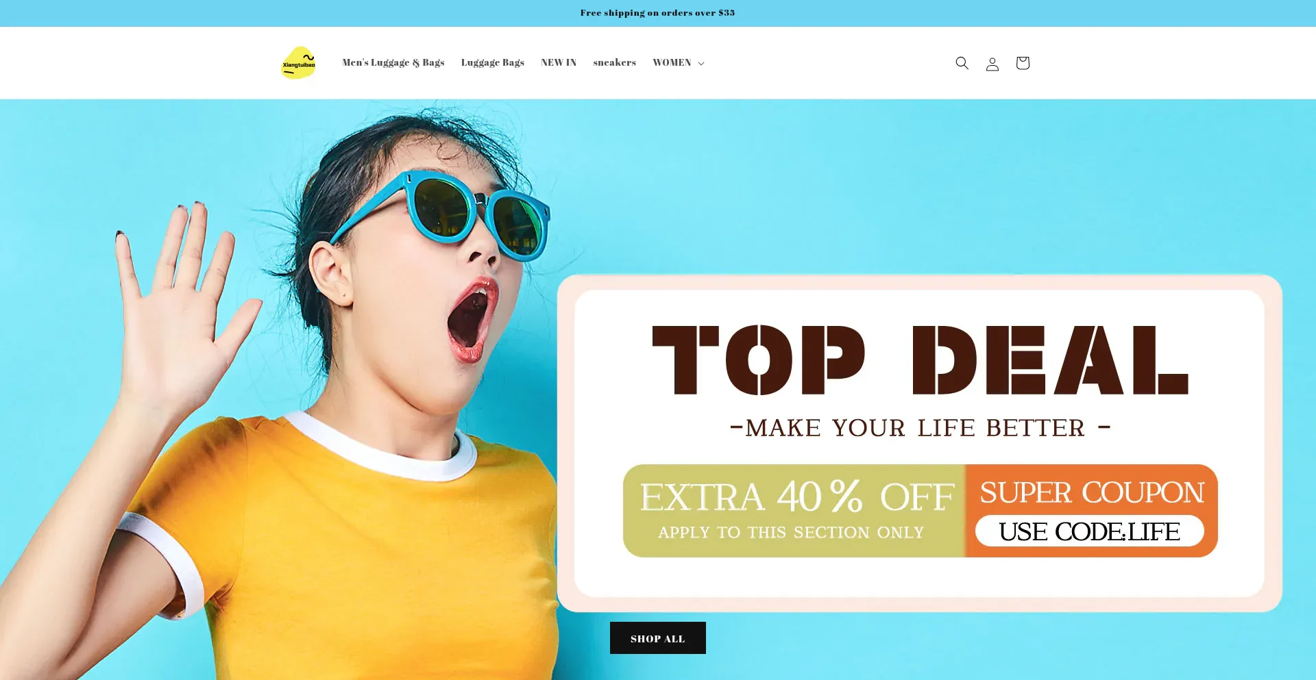 Website screenshot of Huitidai.com