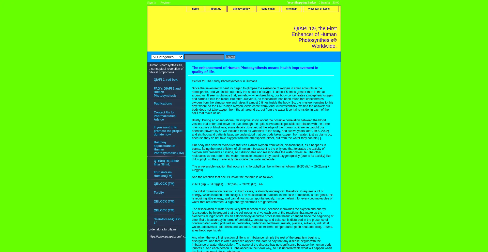 Humanphotosynthesis.com