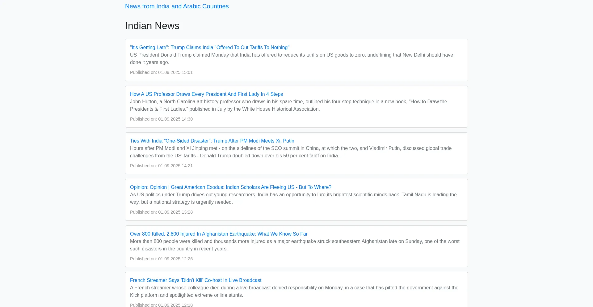 Website screenshot of Humantesthub.com