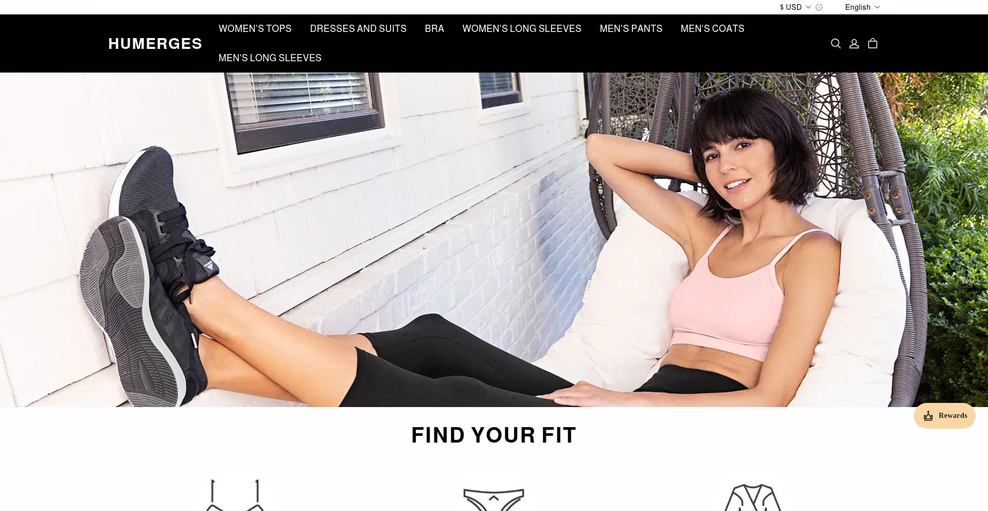 Website screenshot of Humerges.com