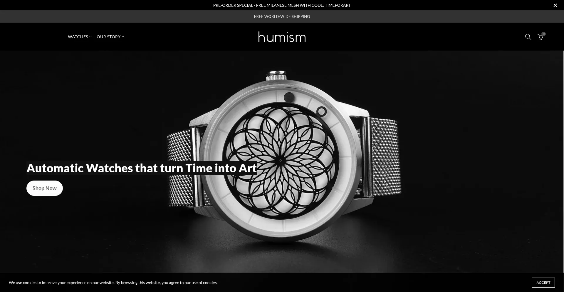 Humism.com Screenshot