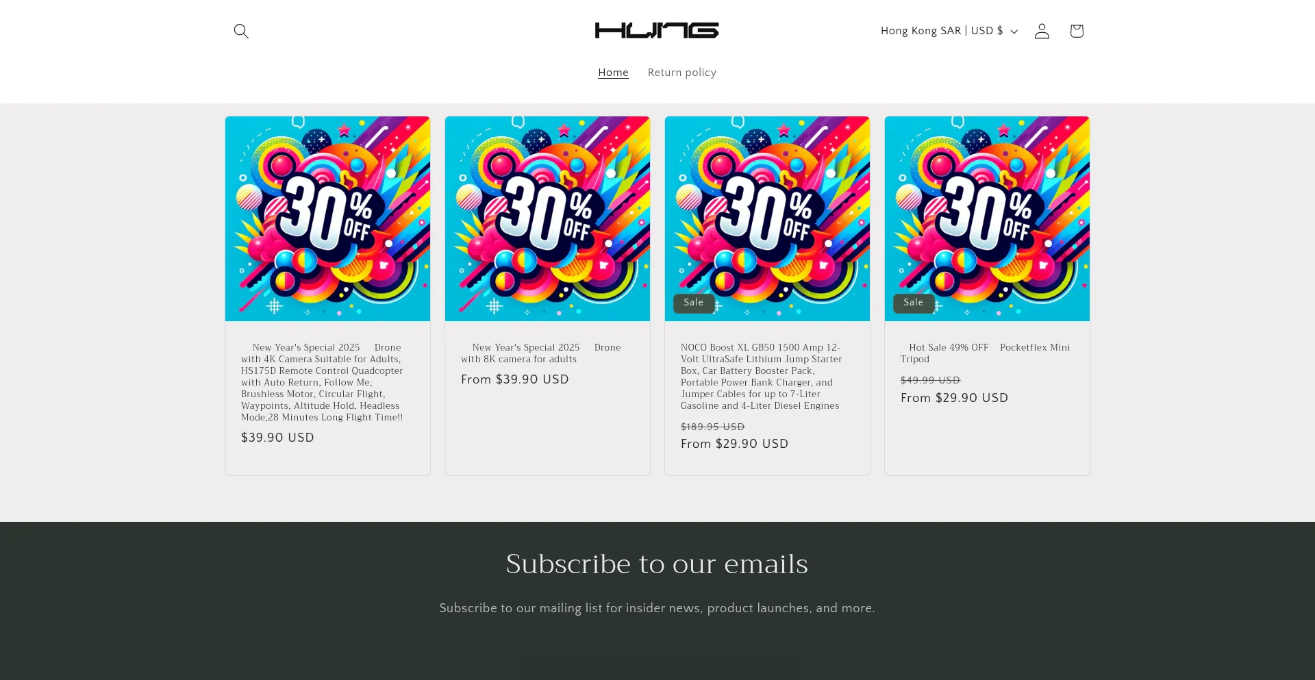 Website screenshot of Hungchiu.club
