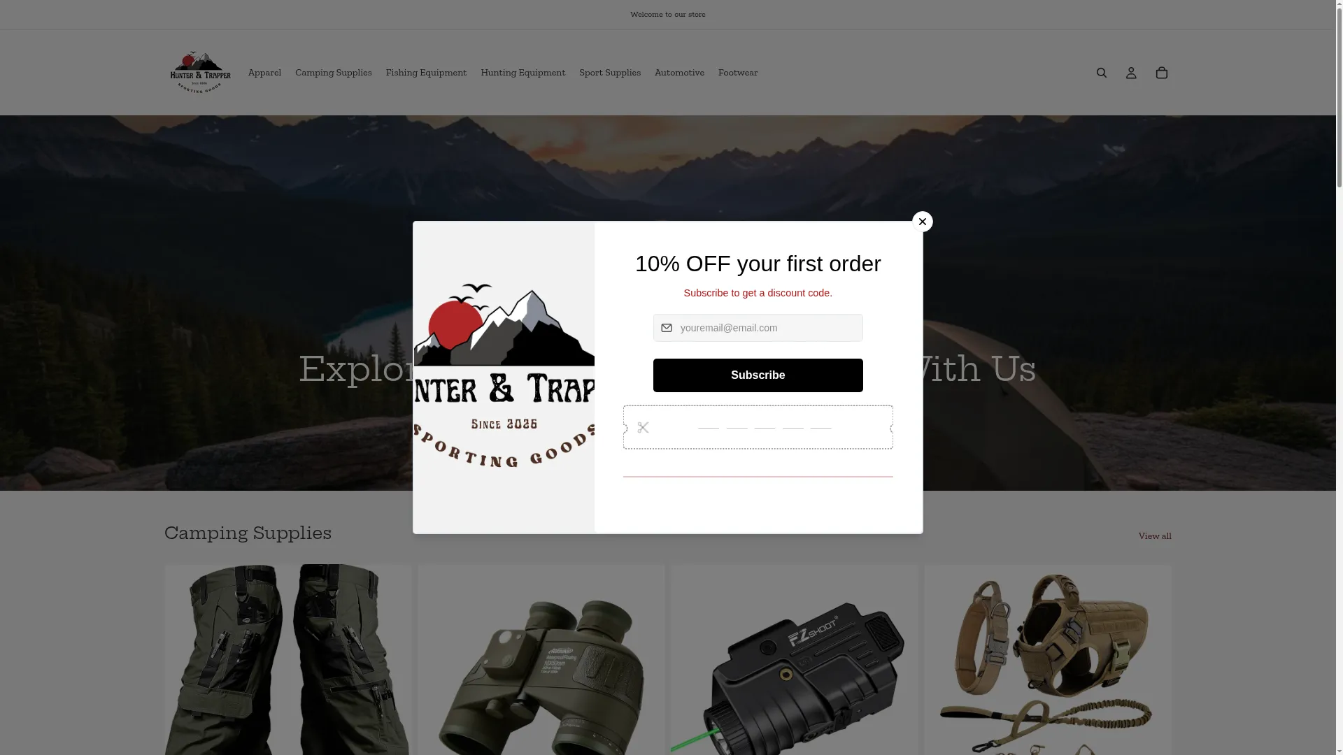 Hunterandtrappersportinggoods.com