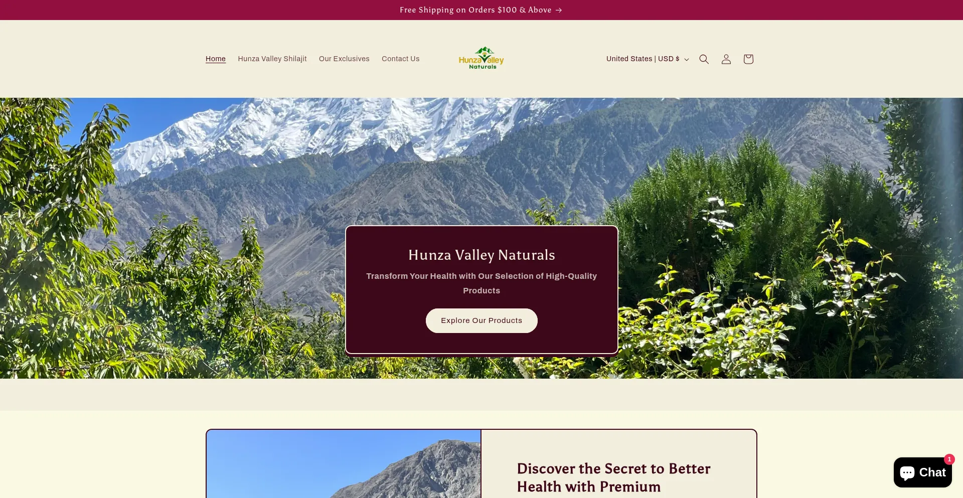 Hunzavalleynaturals.com