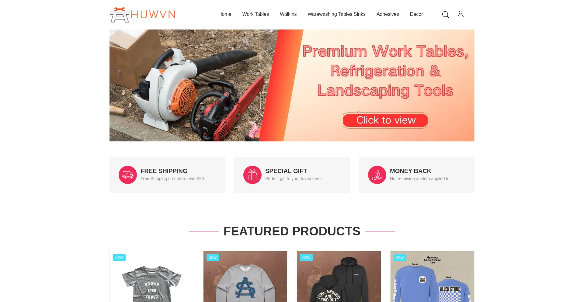 Website screenshot of Huwvn.com