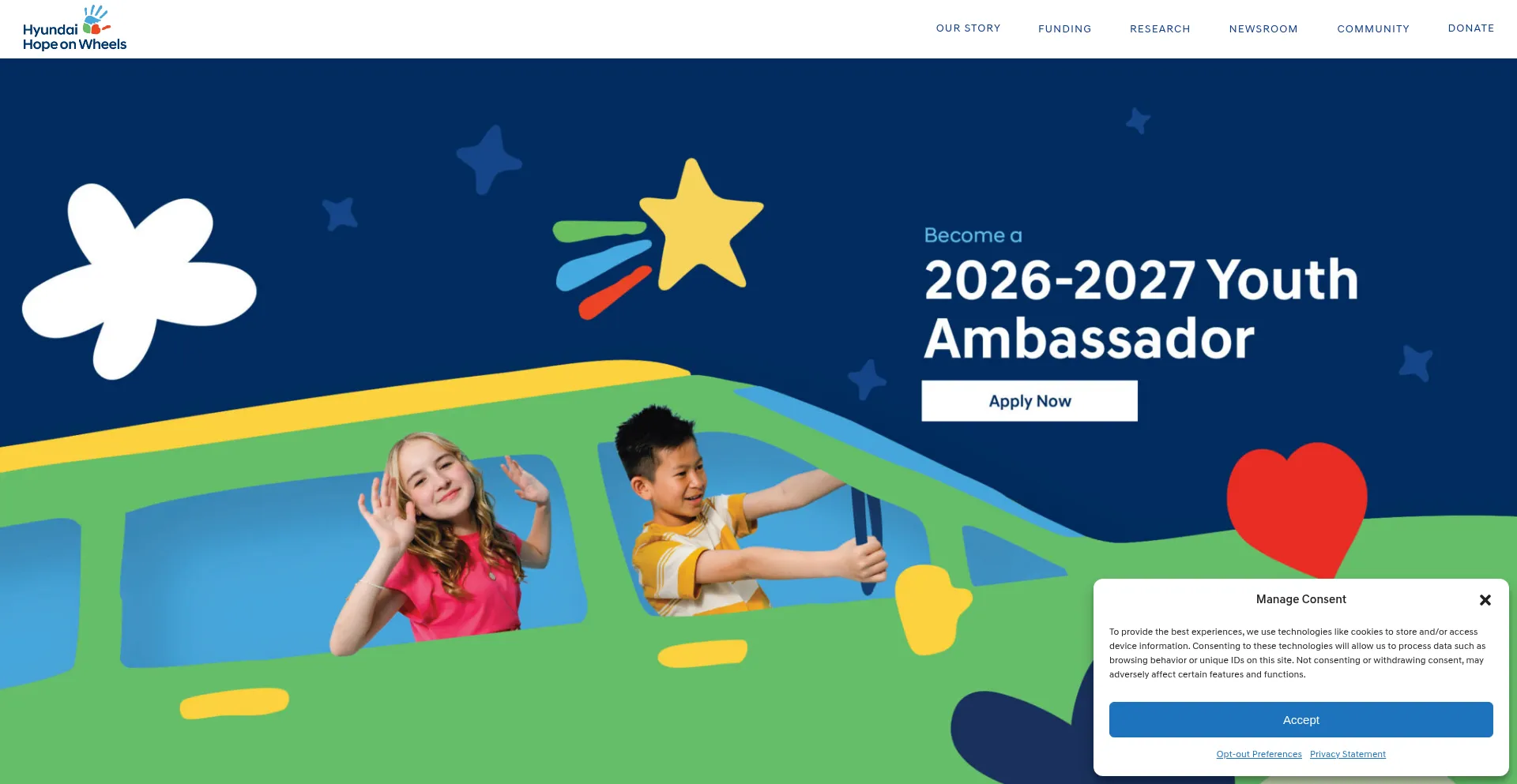 Hyundaihopeonwheels.org