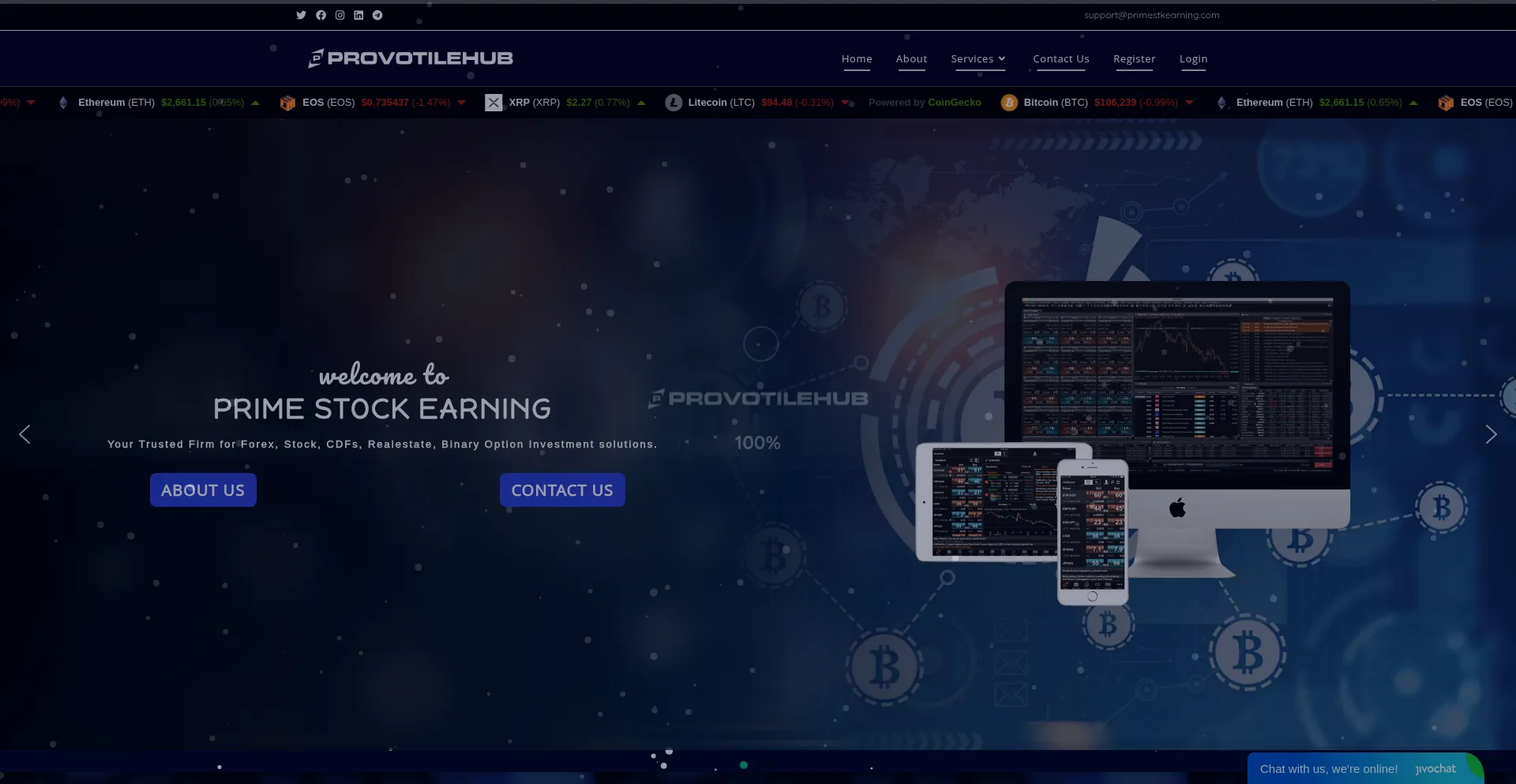 Website screenshot of I-techpipsanalysis.live