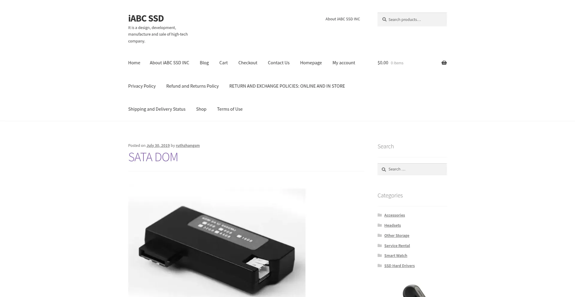 Website screenshot of Iabcssd.com