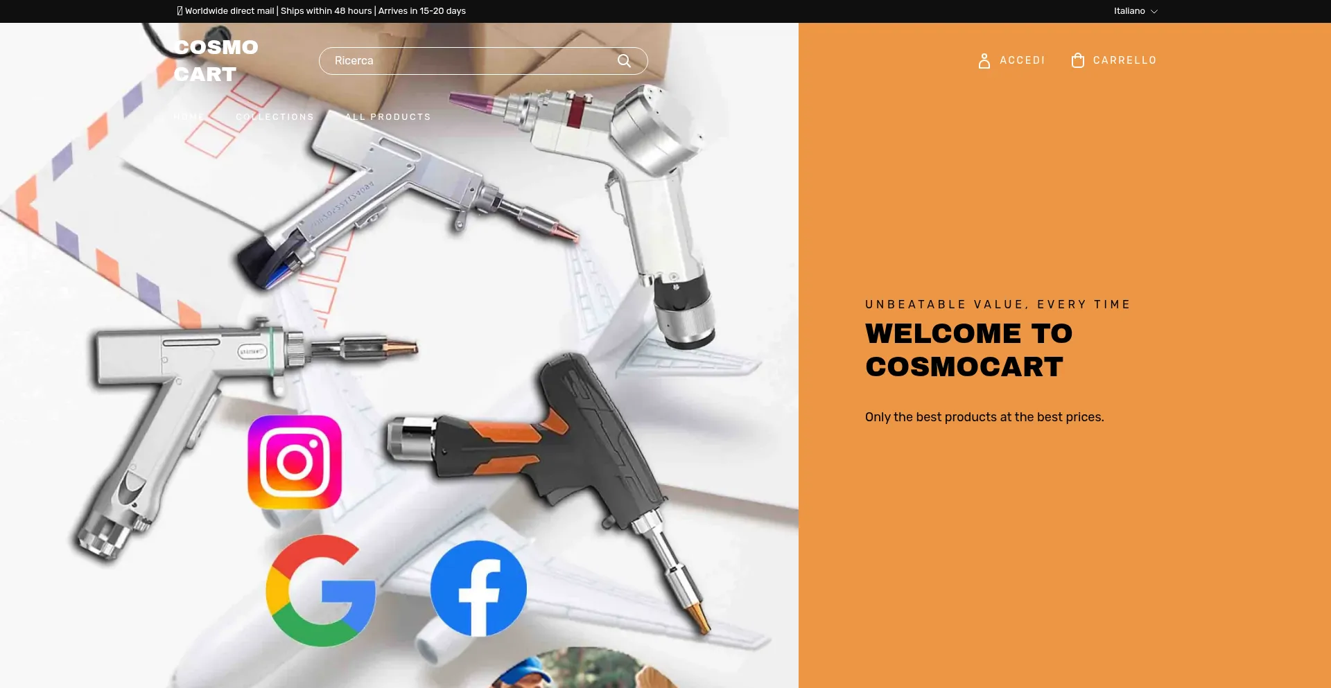 Website screenshot of Iadisepar.com
