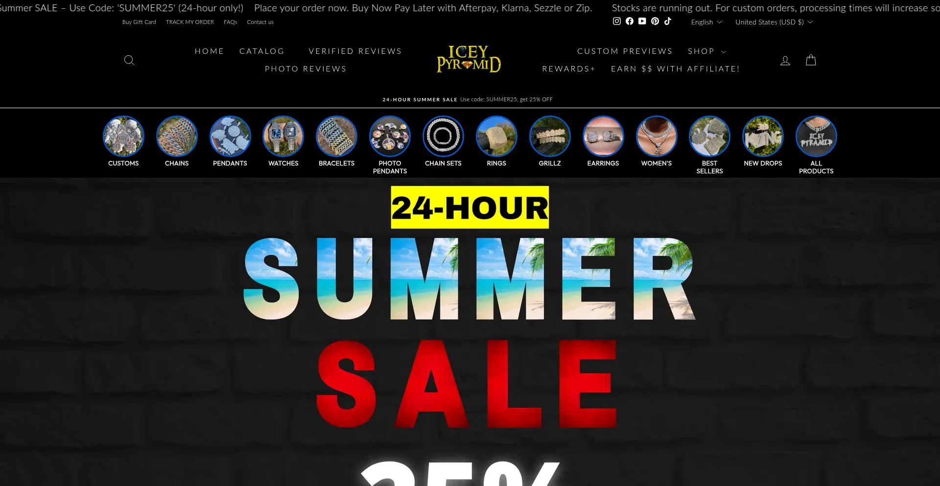 Iceypyramid.com Screenshot