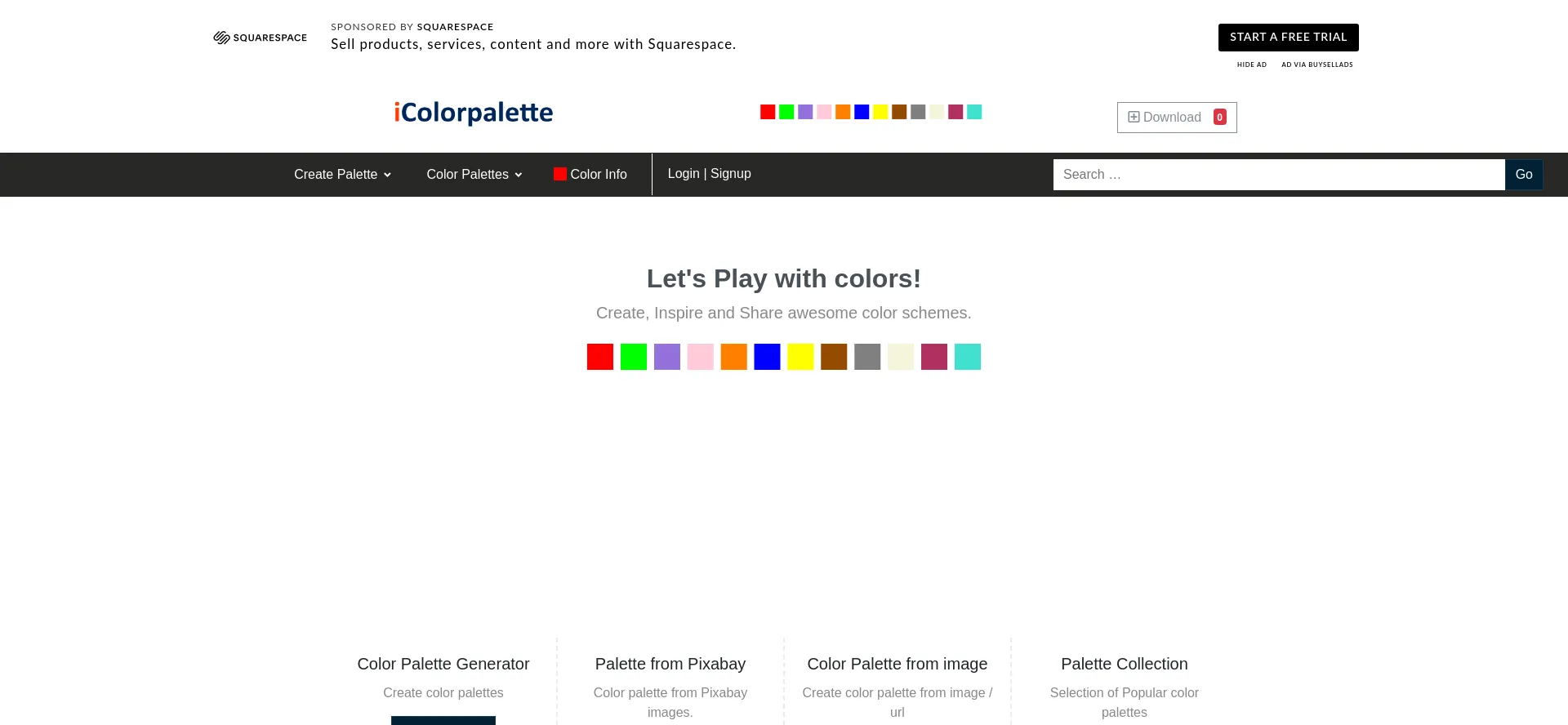 Icolorpalette.com