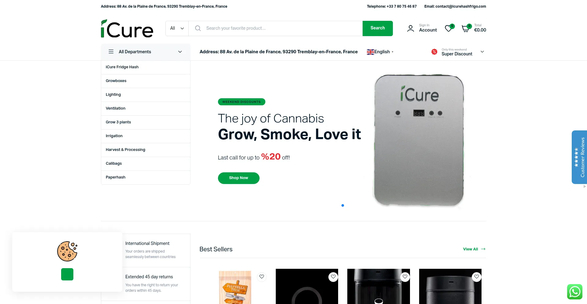 Is Icurehashfrigo.com Safe?
