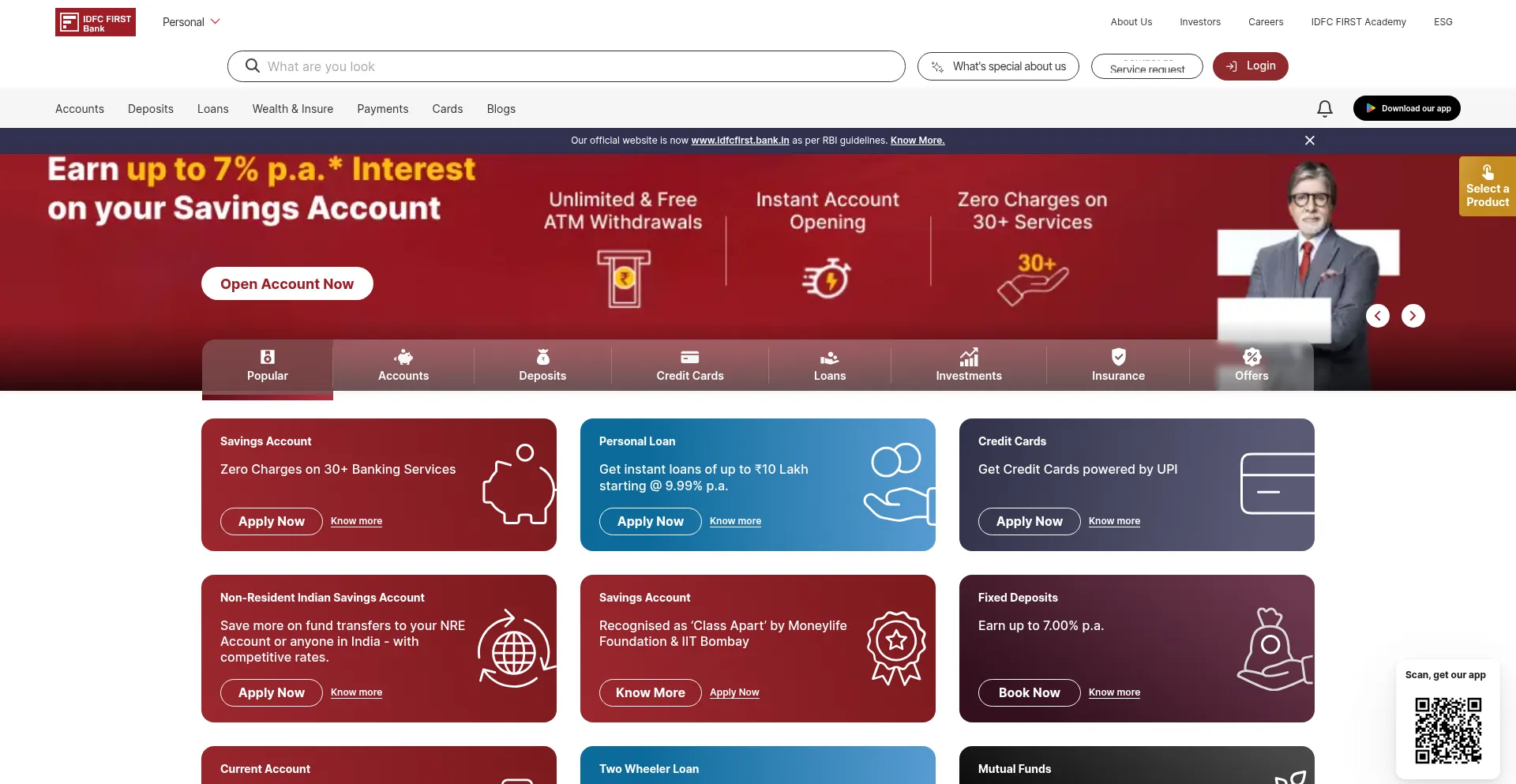 Idfcfirst.bank.in