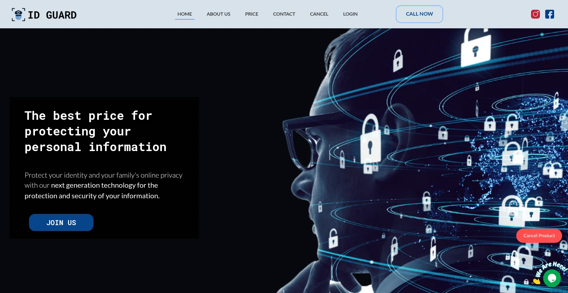 Idguardllc.com Screenshot