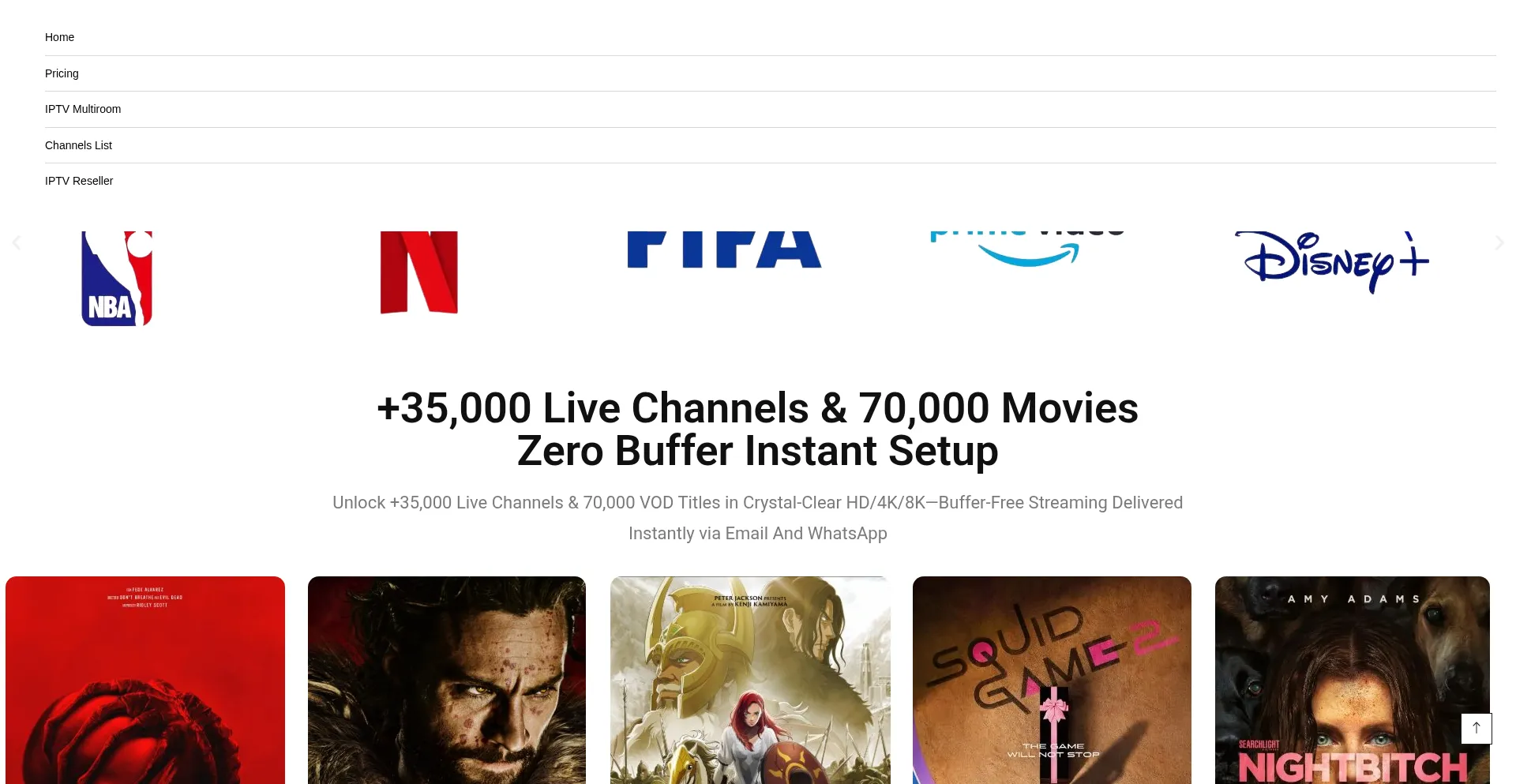Website screenshot of Iduplextv.com