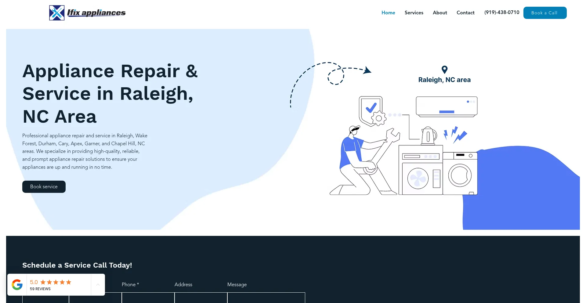 Ifixappliancesnc.com