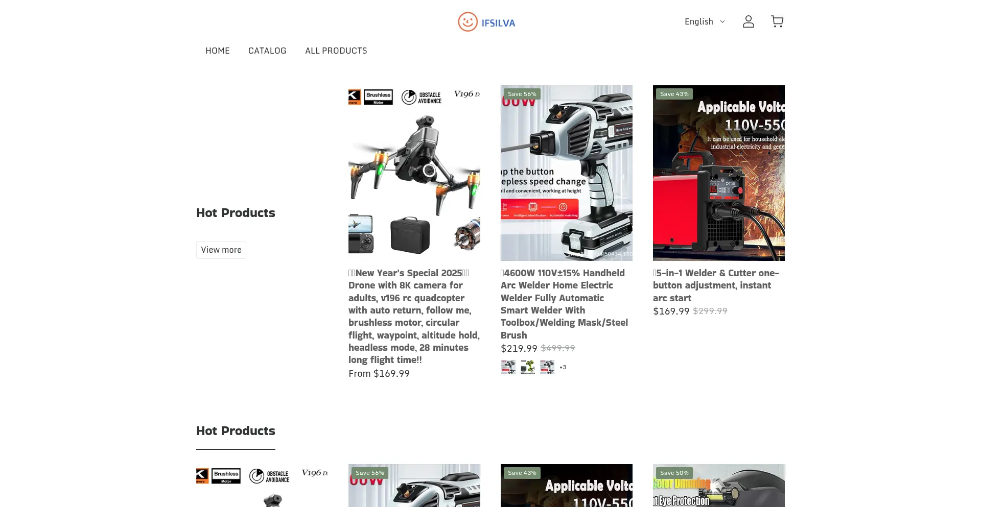 Website screenshot of Ifsilva.com