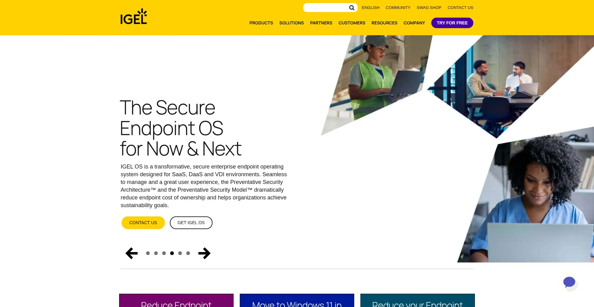 Igel.com Screenshot