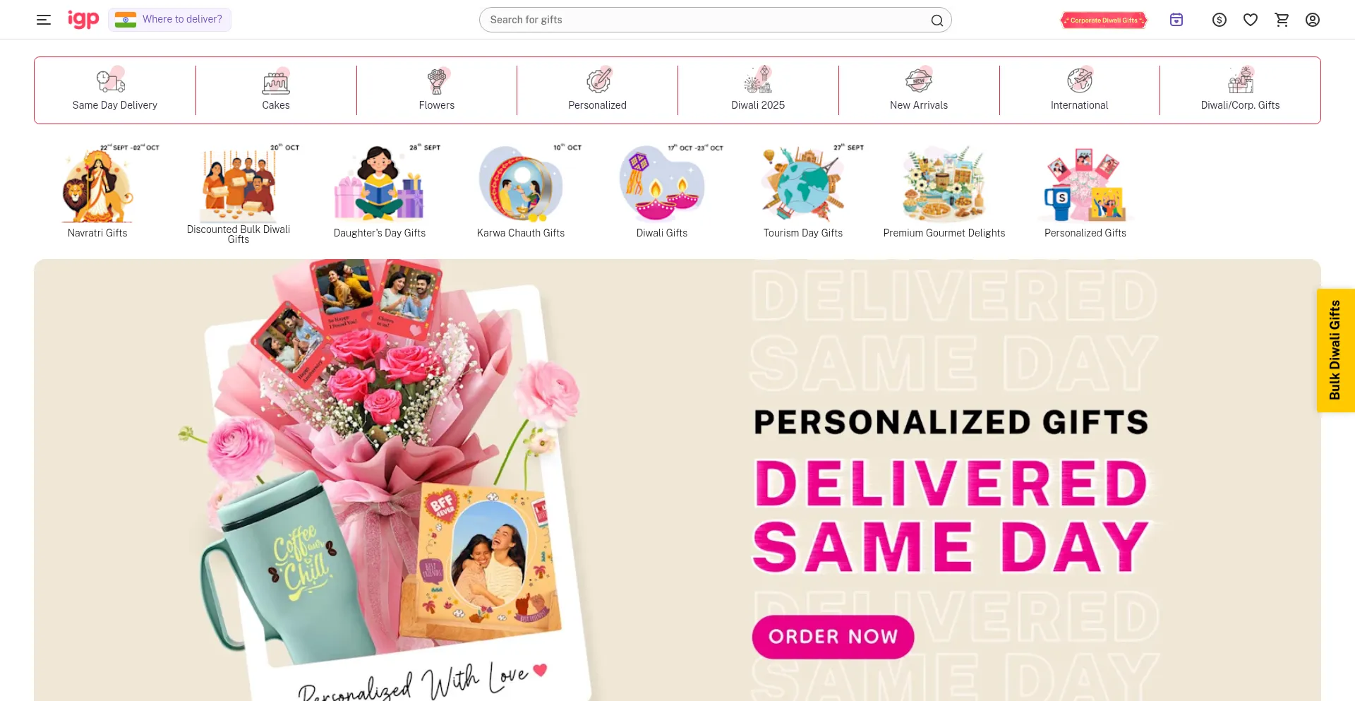 Igp.com Screenshot