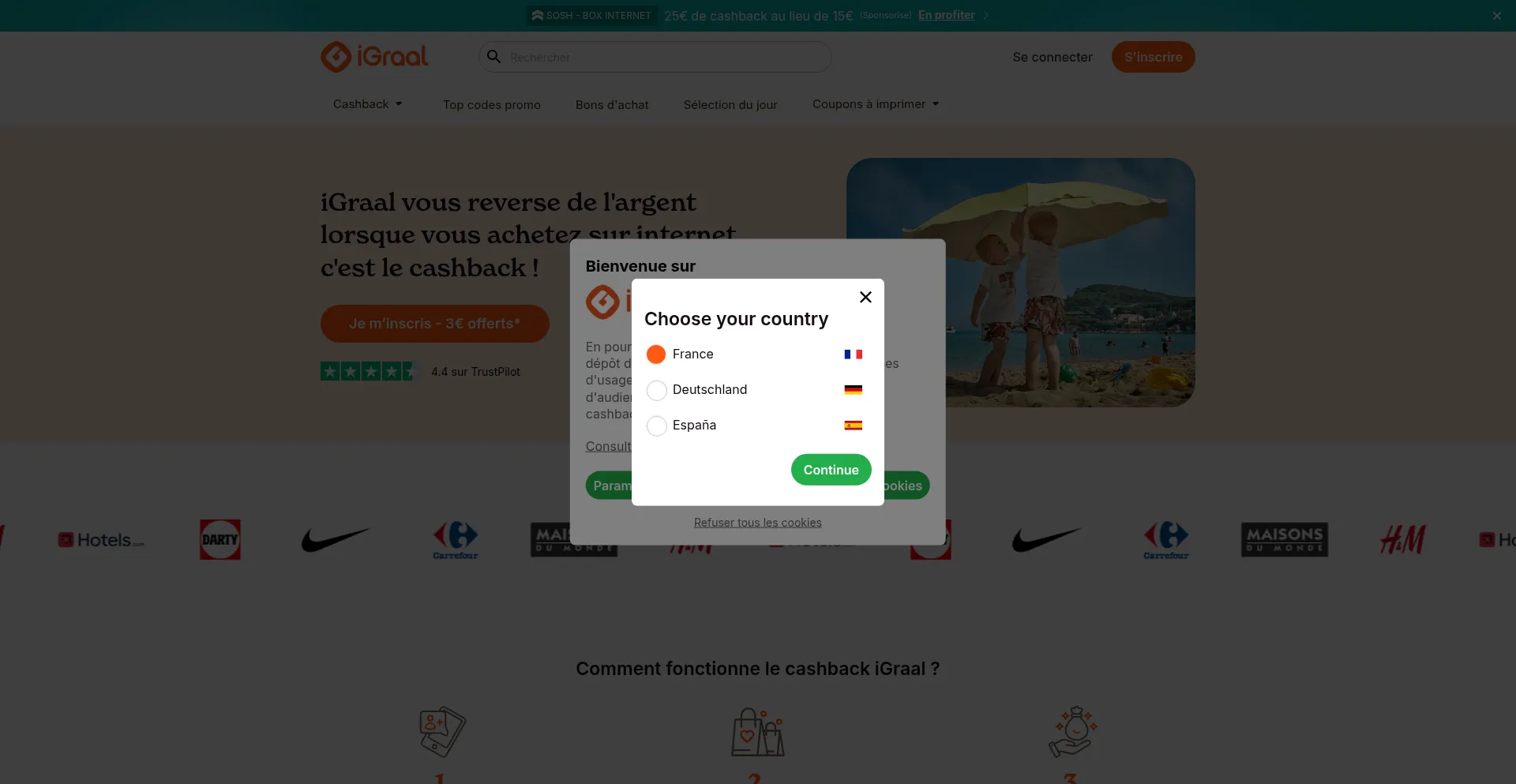 Igraal.com Screenshot