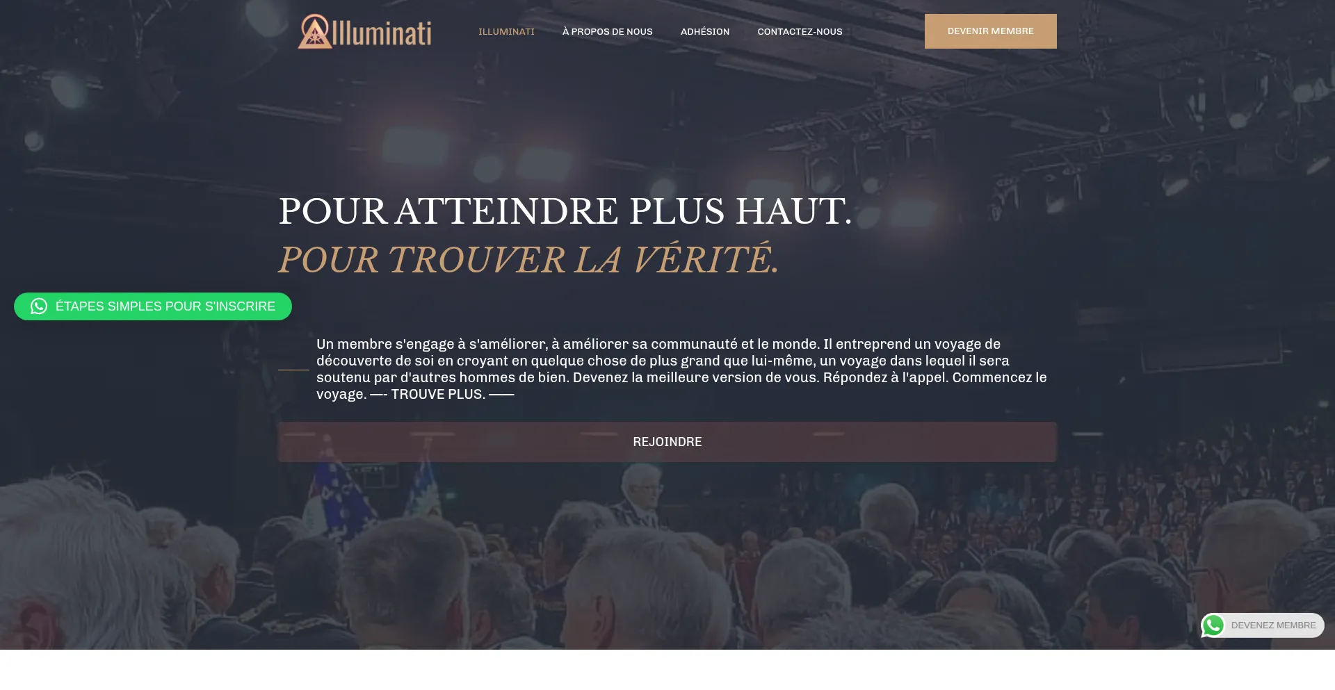 Illuminatiiorganization.org Screenshot