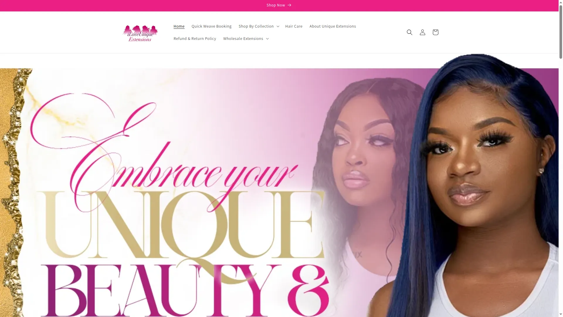 Iloveuniqueextensions.com