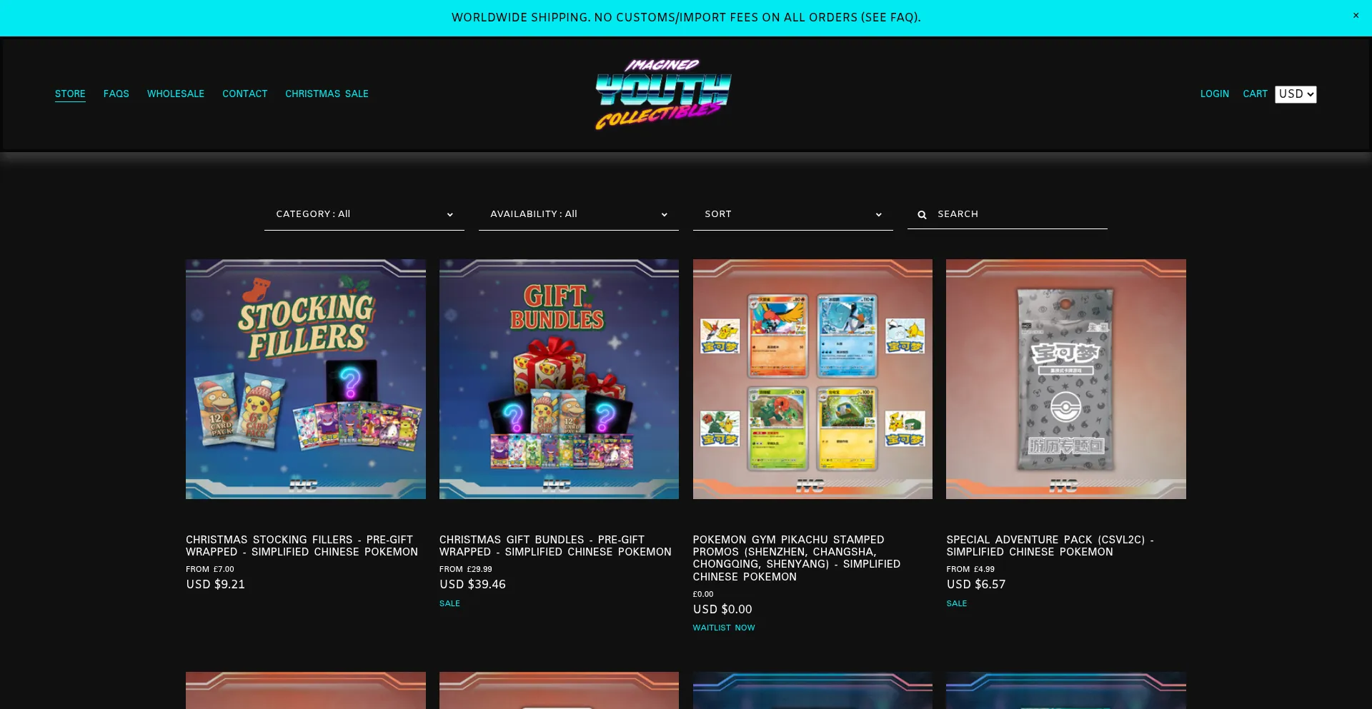 Imaginedyouthcollectibles.com